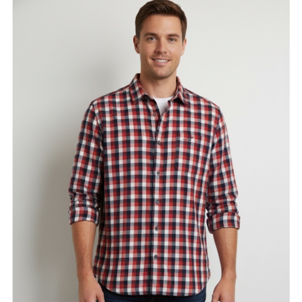 Wrangler Jeans Co Plaid Shirt